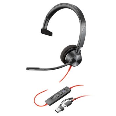 Poly Blackwire 3310 mono Teams USB-C/A